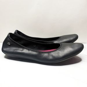 Hush puppies 9.5 women's black chaste ballet shoe
